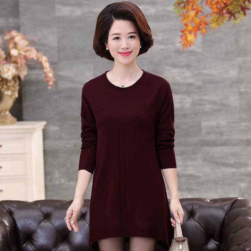 虎門富民幾元服裝批鄉(xiāng)下中年女羊毛衫 *服裝批發(fā)加肥加大碼老人毛衫