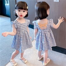 正新服飾 zhxfus529藍格小飛袖連衣裙商品批發(fā)價與銷量數(shù)據(jù) 貨捕頭